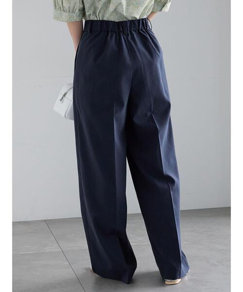 Te chichi（テチチ）の「リネンブレンドワイドパンツ（その他パンツ・レディース・ベージュ/ネイビー・F）」の21枚目の写真