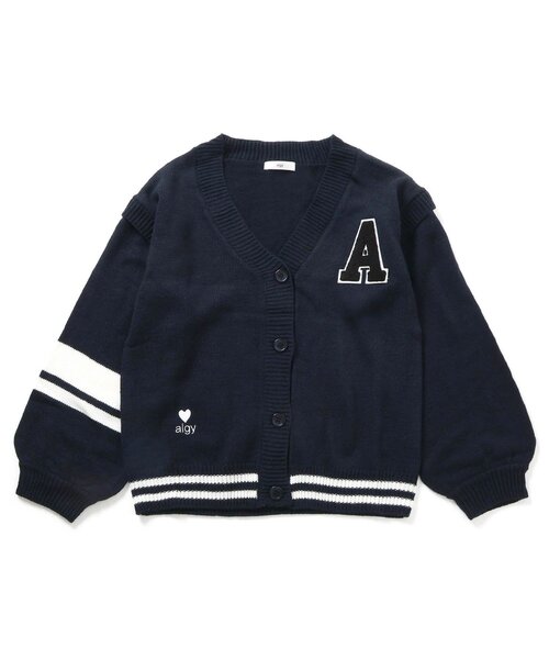 algy（アルジー）の「2WAY袖だぼニットカーデ（カーディガン/ボレロ・キッズ・ピンク/アイボリー/ネイビー・SMALL/MEDIUM/X-SMALL/XX-SMALL）」の15枚目の写真