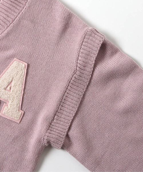 algy（アルジー）の「2WAY袖だぼニットカーデ（カーディガン/ボレロ・キッズ・ピンク/アイボリー/ネイビー・SMALL/MEDIUM/X-SMALL/XX-SMALL）」の9枚目の写真