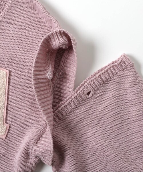 algy（アルジー）の「2WAY袖だぼニットカーデ（カーディガン/ボレロ・キッズ・ピンク/アイボリー/ネイビー・SMALL/MEDIUM/X-SMALL/XX-SMALL）」の10枚目の写真
