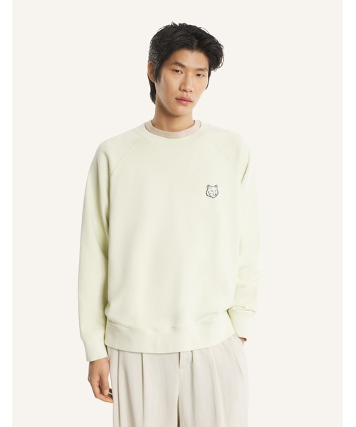 Maison Kitsune（メゾンキツネ）の「FOX HEAD OVERSIZE SWEATSHIRT（スウェット・メンズ・ブラック/チャコール/ダークグレー/ネイビー・L/M/S/XS/XL）」の8枚目の写真