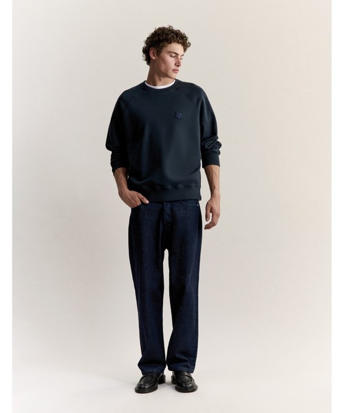 Maison Kitsune(メゾンキツネ)の「FOX HEAD OVERSIZE SWEATSHIRT(スウェット・メンズ・ブラック/チャコール/ダークグレー/ネイビー・L/M/S/XS/XL)」の17枚目の写真