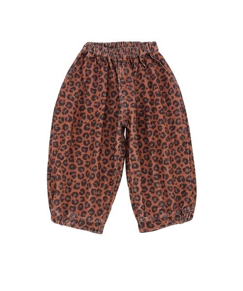 Ocean&Ground(オーシャン&グラウンド)の「レオパードコールテンバルーンパンツ(その他パンツ・キッズ・ブラウン/ベージュ・100/140/130/120/110/90)」の2枚目の写真
