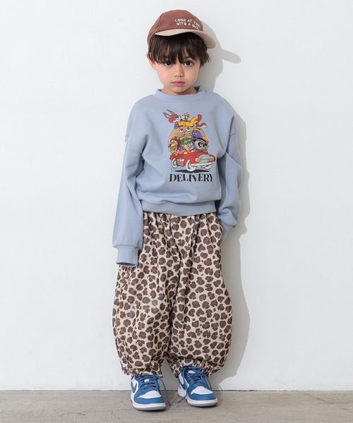 Ocean&Ground(オーシャン&グラウンド)の「レオパードコールテンバルーンパンツ(その他パンツ・キッズ・ブラウン/ベージュ・100/140/130/120/110/90)」の8枚目の写真