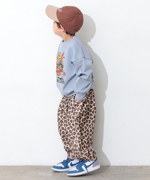 Ocean&Ground(オーシャン&グラウンド)の「レオパードコールテンバルーンパンツ(その他パンツ・キッズ・ブラウン/ベージュ・100/140/130/120/110/90)」の3枚目の写真