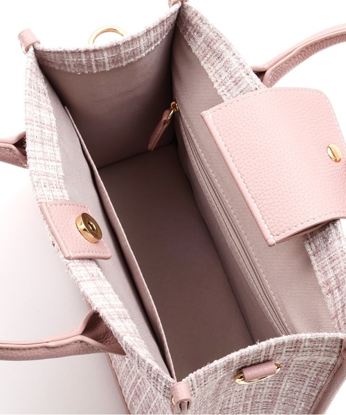 WEB限定カラーあり】ツイードショルダートート（トートバッグ）｜JILL