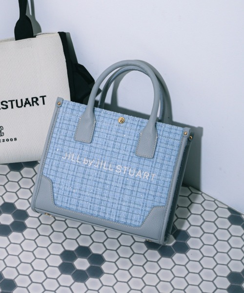 WEB限定カラーあり】ツイードショルダートート（トートバッグ