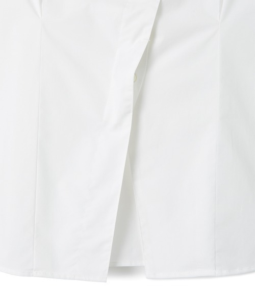 soduk（スドーク）の「big collar shirt（シャツ/ブラウス・レディース・ホワイト/ブルー/ネイビー・ONE SIZE）」の9枚目の写真
