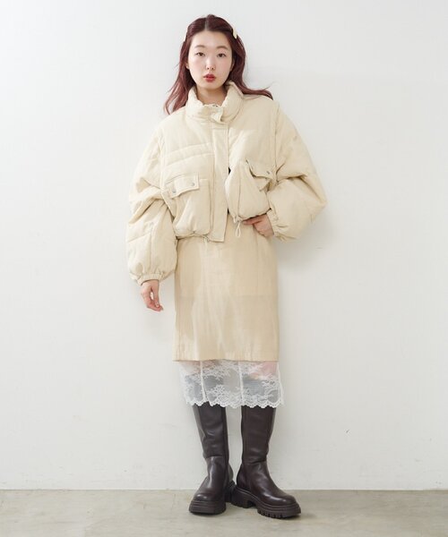 Kastane（カスタネ）の「【新色追加/レザー&スエード】ベルトロングブーツ（ブーツ・レディース・ブラウン/ダークブラウン/ブラック/ブラウン系その他・36/37/38）」の12枚目の写真