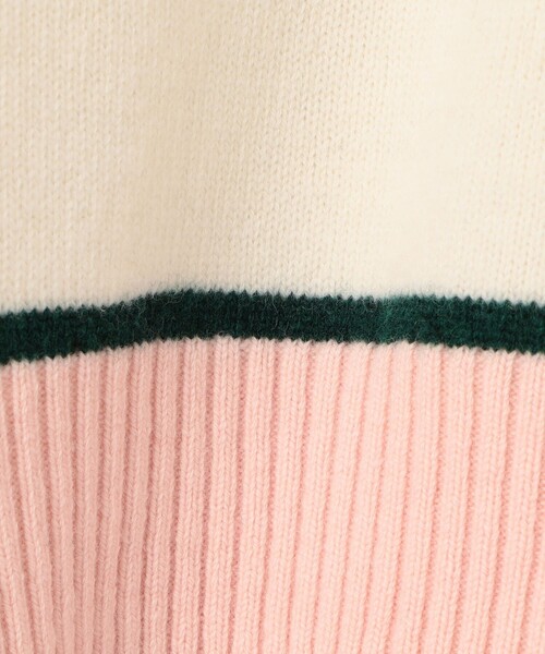 MACPHEE（マカフィー）の「NZ LAMBS クルーネックプルオーバー（ニット/セーター・レディース・ライトベージュ/ライトイエロー/ブラック/ホワイト系その他/ネイビー/グレー系その他・M/S）」の14枚目の写真