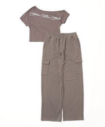HTH（エイチティーエイチ）の「one shoulder pack set（その他トップス）」