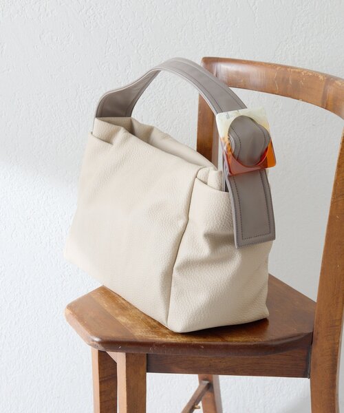 セール】バイカラーワンハンドルバッグ（トートバッグ）｜ear