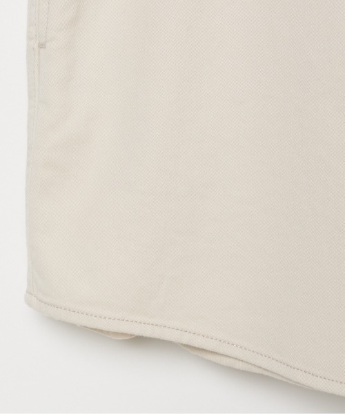 HELIOPOLE(エリオポール)の「COTTON TWILL BIG SHIRT(シャツ/ブラウス・レディース・キャメル/アイボリー・36/38)」の8枚目の写真