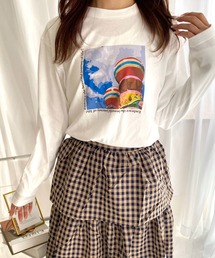 イラストフォトデザインロンT/長袖Tシャツ
