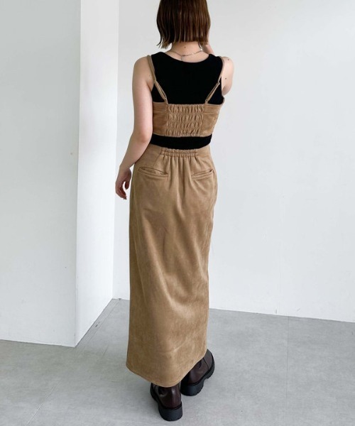 archives（アルシーヴ）の「スエードビスチェ（その他トップス・レディース・ブラウン/キャメル・MEDIUM）」の10枚目の写真