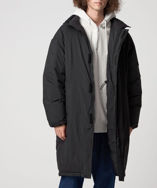 【未使用】esche エッシュ ダウンコート 44 黒 perfect silhouette down / black （パーフェクトシルエット