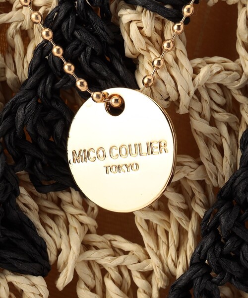 MICO COULIER(ミコクリエ)の「ペーパー柄編みクリテトートバッグ(トートバッグ・レディース・ブラウン系その他/ベージュ系その他・FREE)」の13枚目の写真