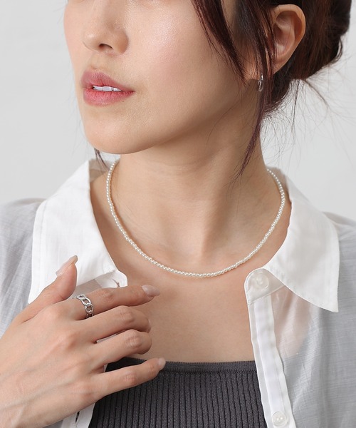 COLONY 2139（コロニートゥーワンスリーナイン）の「ベビィパールネックレス（ネックレス・レディース・ゴールド・FREE）」の7枚目の写真