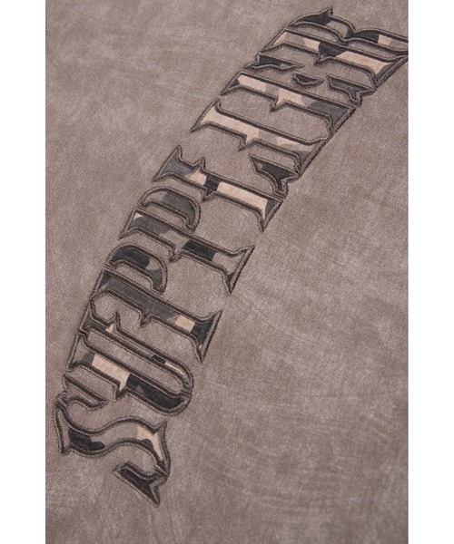 SUPPLIER（サプライヤー）の「ロングスリーブ｜Camouflage Layered Long Sleeve Tee｜SUPPLIER｜公式通販（Tシャツ/カットソー・メンズ・ブラック/カーキ・SMALL/MEDIUM/LARGE/X-LARGE）」の12枚目の写真