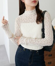 ボトルネック」に該当するレディースのTシャツ/カットソーファッション