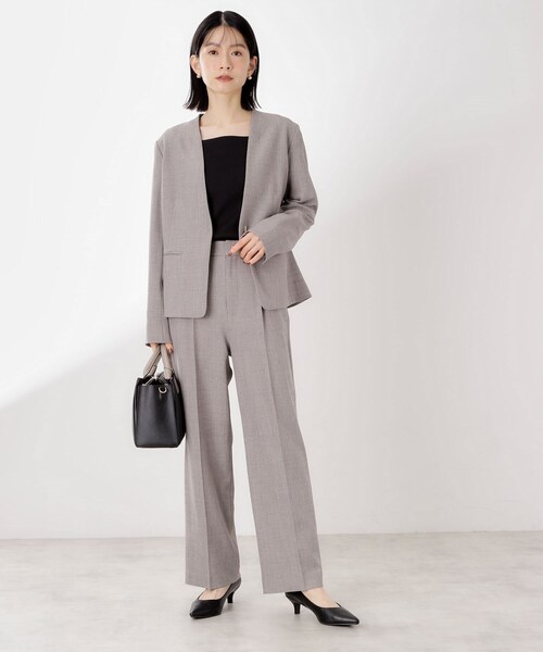 THE SHOP TK （ザ ショップ ティーケー ）の「バイカラー合皮ショルダーバッグ（ショルダーバッグ・レディース・ブラウン系その他/ブラック/アイボリー・00）」の20枚目の写真