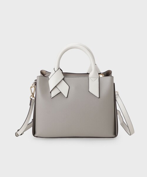 THE SHOP TK （ザ ショップ ティーケー ）の「バイカラー合皮ショルダーバッグ（ショルダーバッグ・レディース・ブラウン系その他/ブラック/アイボリー・00）」の13枚目の写真