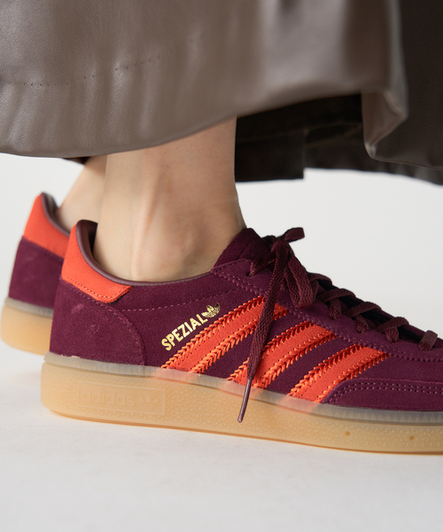 靴 adidas handball spezial JR0848 IENA adidas Handball Spezial Shoes - Burgundy | Free Shipping