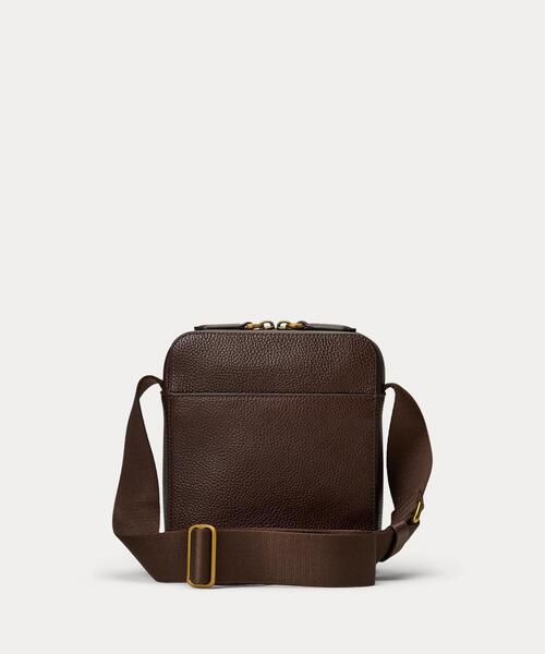 ペブルド レザー クロスボディ バッグ（ショルダーバッグ）｜POLO