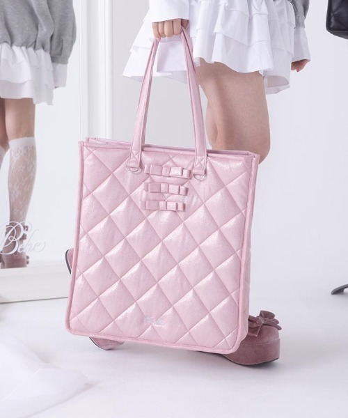 BEBE キルティングトート（トートバッグ）｜FickleBebe