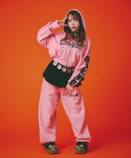 GALFY ガルフィー ギャルちゃんフードファージャケット y2k GALFY ガルフィー ギャルちゃんフードファージャケット