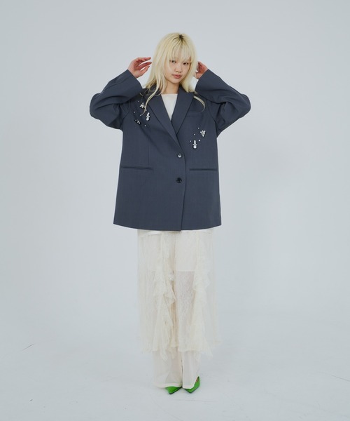 ジュエルシャインボクシージャケット / jewels shine boxy jacket