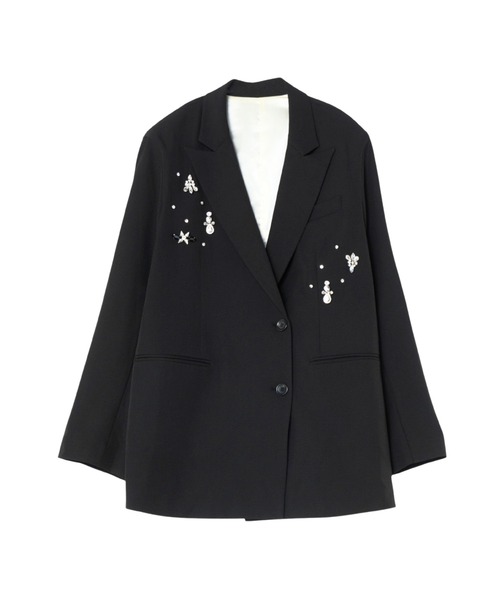 ジュエルシャインボクシージャケット / jewels shine boxy jacket
