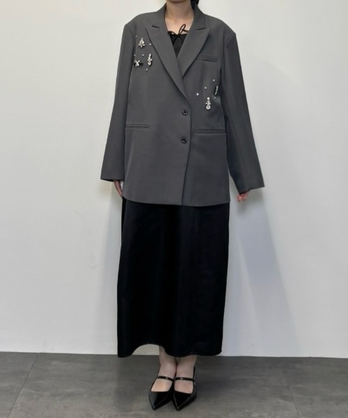 ジュエルシャインボクシージャケット / jewels shine boxy jacket