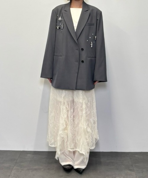 ジュエルシャインボクシージャケット / jewels shine boxy jacket