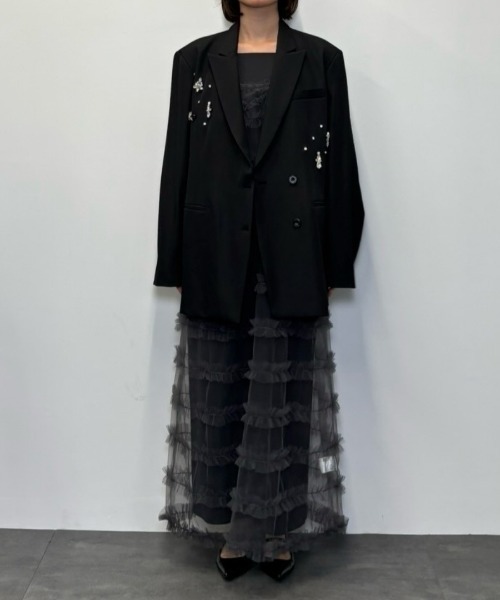 ジュエルシャインボクシージャケット / jewels shine boxy jacket