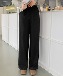 センタープレス ワイドパンツ