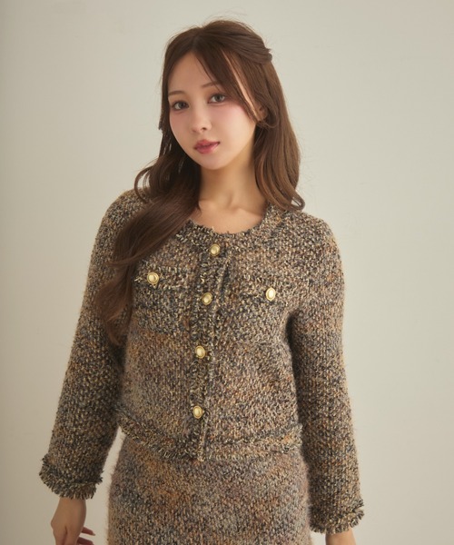 TITTY&CO.（ティティーアンドコー）の「ミックスカラーツイード