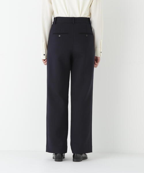 human woman（ヒューマンウーマン）の「◆ダブルクロスストレートパンツ（その他パンツ・レディース・ベージュ/ネイビー・MEDIUM）」の16枚目の写真