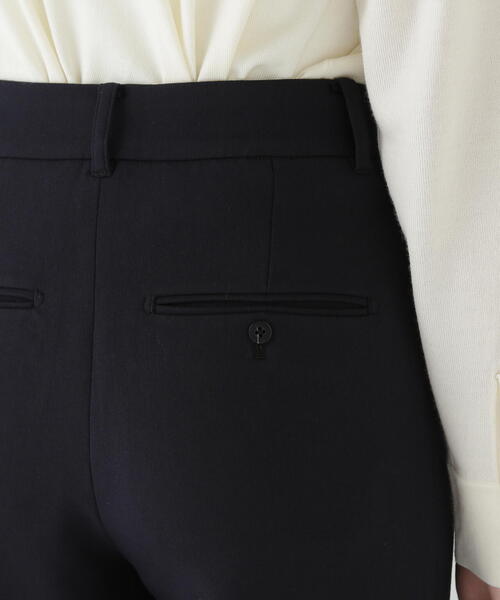 human woman（ヒューマンウーマン）の「◆ダブルクロスストレートパンツ（その他パンツ・レディース・ベージュ/ネイビー・MEDIUM）」の19枚目の写真