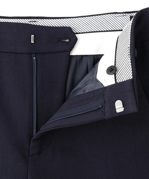 human woman（ヒューマンウーマン）の「◆ダブルクロスストレートパンツ（その他パンツ・レディース・ベージュ/ネイビー・MEDIUM）」の20枚目の写真