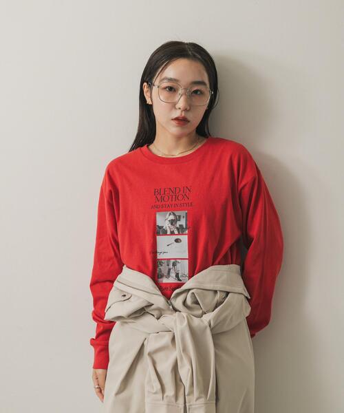 セール】アソートフォトロングTシャツ（Tシャツ/カットソー）｜SENSE