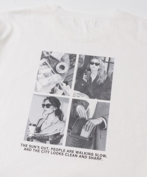 SENSE OF PLACE by URBAN RESEARCH（センスオブプレイスバイアーバンリサーチ）の「アソートフォトロングTシャツ（Tシャツ/カットソー・レディース・レッド/オフホワイト/チャコールグレー・ONE）」の11枚目の写真