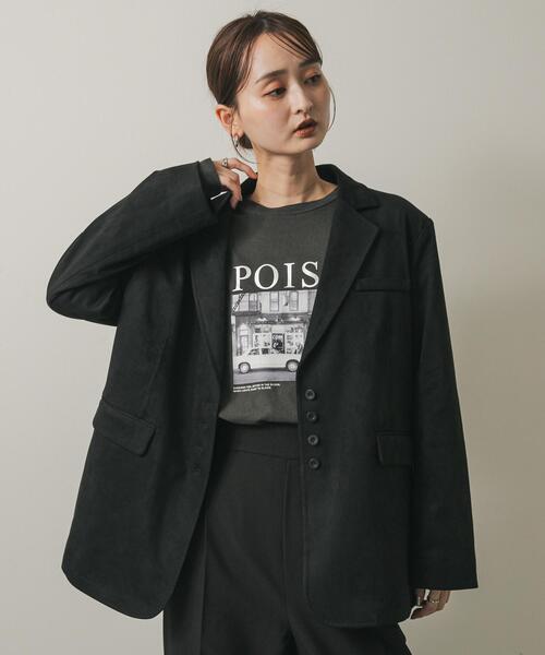 SENSE OF PLACE by URBAN RESEARCH（センスオブプレイスバイアーバンリサーチ）の「アソートフォトロングTシャツ（Tシャツ/カットソー・レディース・レッド/オフホワイト/チャコールグレー・ONE）」の12枚目の写真