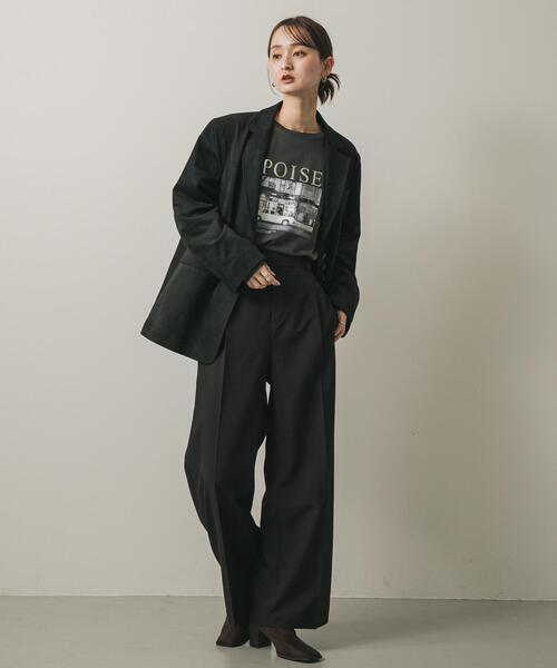 SENSE OF PLACE by URBAN RESEARCH（センスオブプレイスバイアーバンリサーチ）の「アソートフォトロングTシャツ（Tシャツ/カットソー・レディース・レッド/オフホワイト/チャコールグレー・ONE）」の13枚目の写真