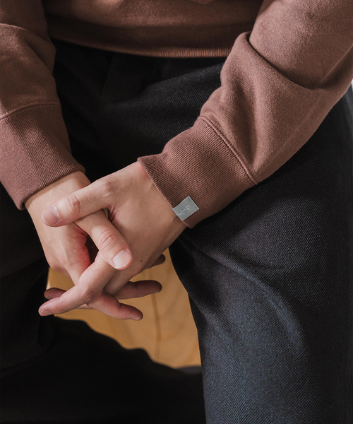 LOOPWHEELER（ループウィラー）の「LOOPWHEELER for LOWERCASE ライトツリウラケ ルーズフィットスウェット（スウェット・メンズ・ブラウン/チャコールグレー/アイボリー・SMALL/X-LARGE/LARGE/MEDIUM）」の13枚目の写真