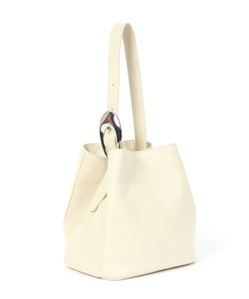 Beau're(ヴュレ)の「【BEAURE/ビュレ】スエードコンビ ショルダー Bag(ショルダーバッグ・レディース・アイボリー/ブラック/グレイッシュベージュ・FREE)」の10枚目の写真