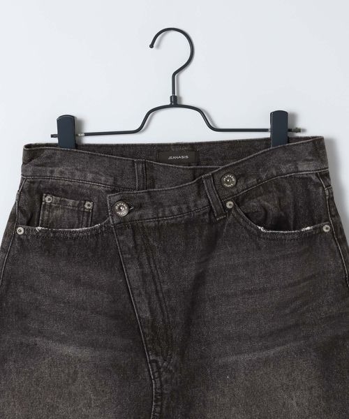 JEANASIS（ジーナシス）の「デニムミニスカート/595231（デニムスカート・レディース・ブルー系その他/ブラック系その他・MEDIUM/SMALL）」の4枚目の写真
