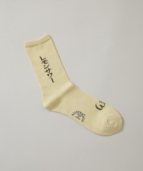 ROSTER SOX(ロスターソックス)の「ROSTER SOX/LEMON(ソックス/靴下・メンズ・イエロー・23-25/25-27)」の3枚目の写真