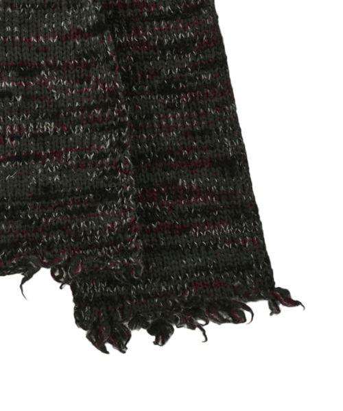 CURRENTAGE(カレンテージ)の「Mix yarn drivers knit(カーディガン/ボレロ・メンズ・レッド系その他/カーキ・FREE)」の10枚目の写真