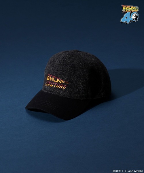 niko and...（ニコアンド）の「【バック・トゥ・ザ・フューチャー】コラボ5パネルキャップ（キャップ・メンズ・ブラック/アイボリー/ブルー・FREE）」の11枚目の写真